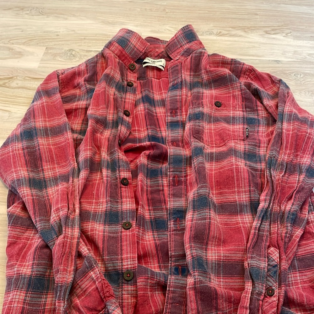 Men’s red flannel